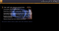 Desktop Screenshot of eleventhday.com